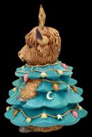 Highland Cow Weihnachtsbaum-Figur - Winter