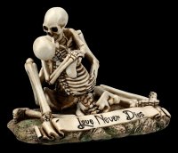 Skeleton Figurine - Love Never Dies - One Last Kiss