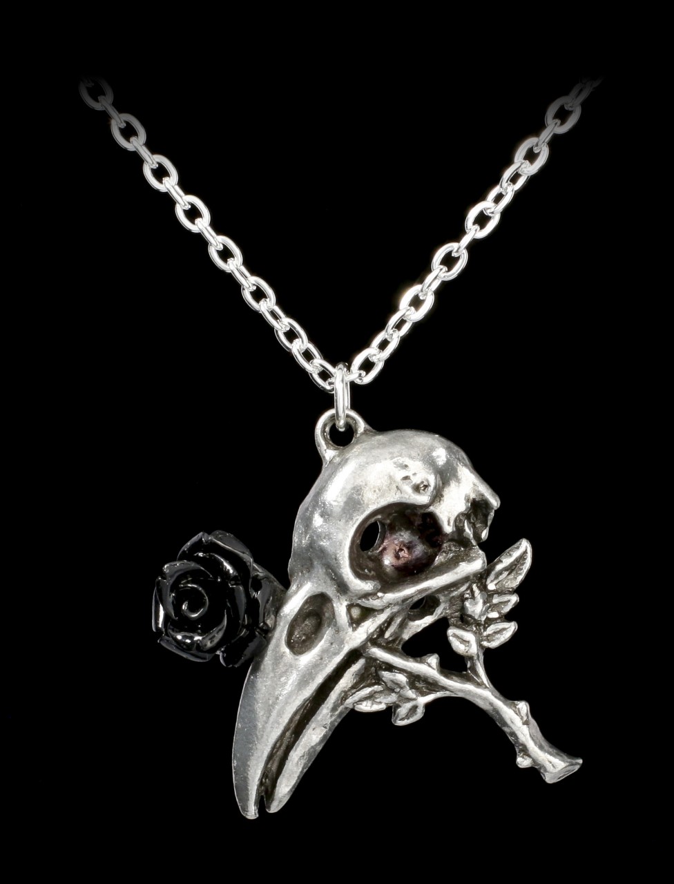 Alchemy Gothic Necklace - Quietus Rose