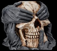 Skull Figurine - No Evil