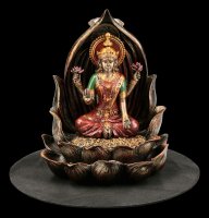 Backflow Incence Cone Holder - Lakshmi
