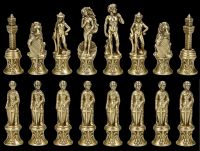 Schachfiguren Florentiner - Metall