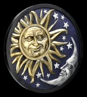 Wandrelief - Sonne und Mond
