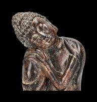 Buddha Figur ruhend - Vintage Look klein