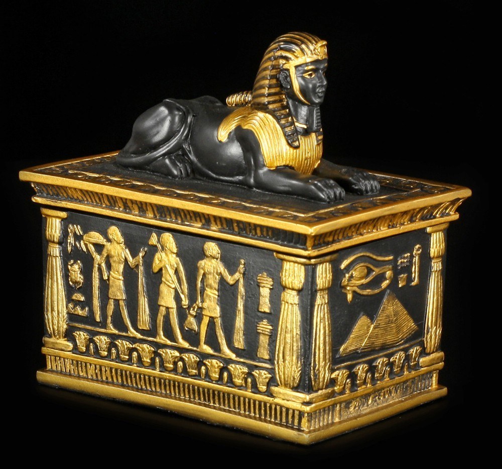 Ägyptische Schatulle - Sphinx