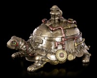 Steampunk Figur - Schildkröte als Schatulle