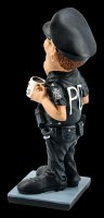 Funny Job Figur - Polizist mit Donut
