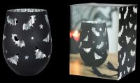 Wine Glass black - Bat