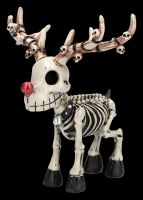 Skelett Rentier Weihnachtsfigur - Rudi