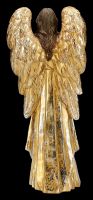 Engelfigur betend - goldfarben 26 cm
