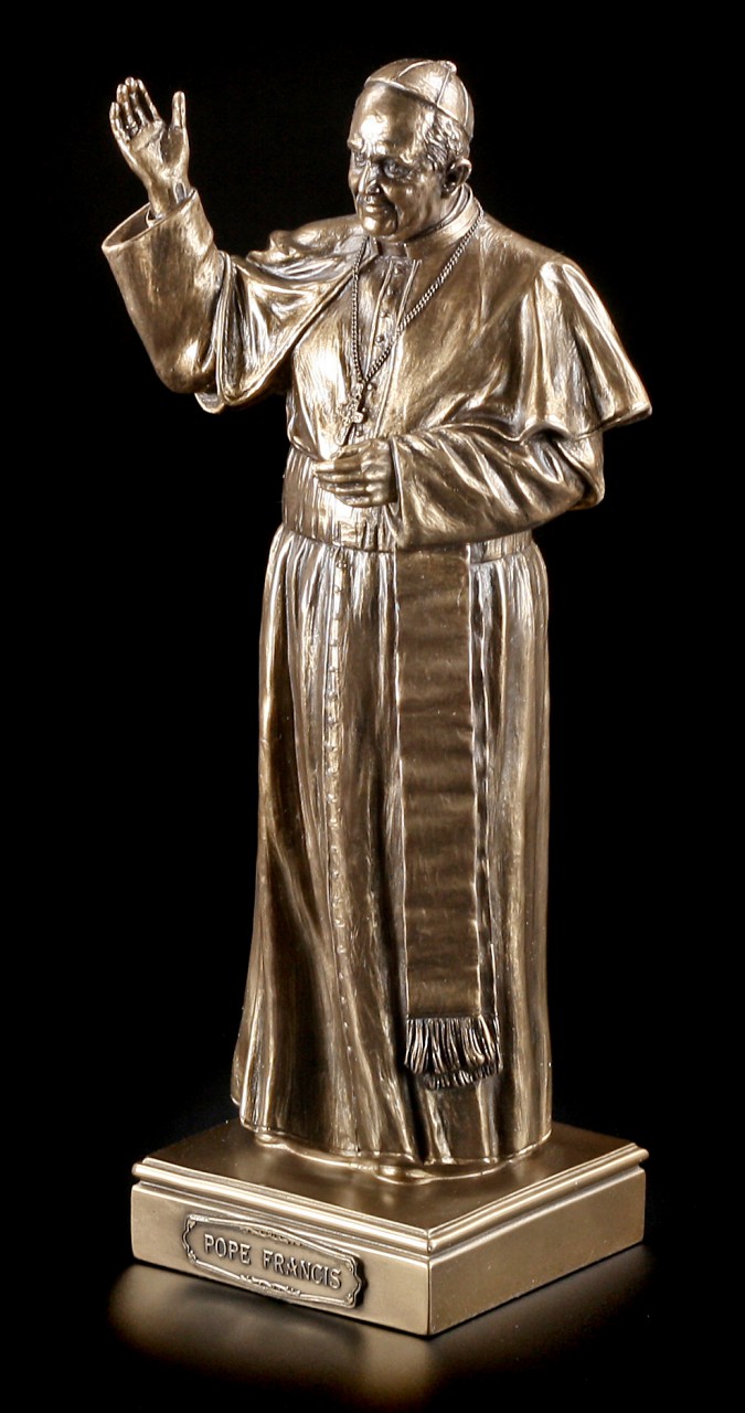 Papst Franziskus Figur