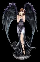 Guardian Angel Figurine - Anisha with Skull and Raven