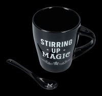 Mug with Spoon - Stirring Up Magic