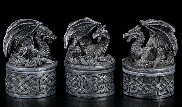 Small Dragon Boxes - Set of 3