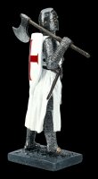 Ritter Figur - Templer mit Zweihandaxt