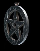 Wanddeko - Schwarzes Pentagramm