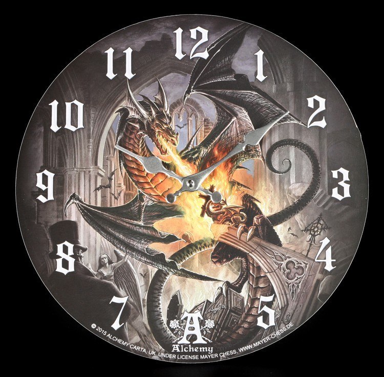 Clock - Order Of The Dragon by Alchemy