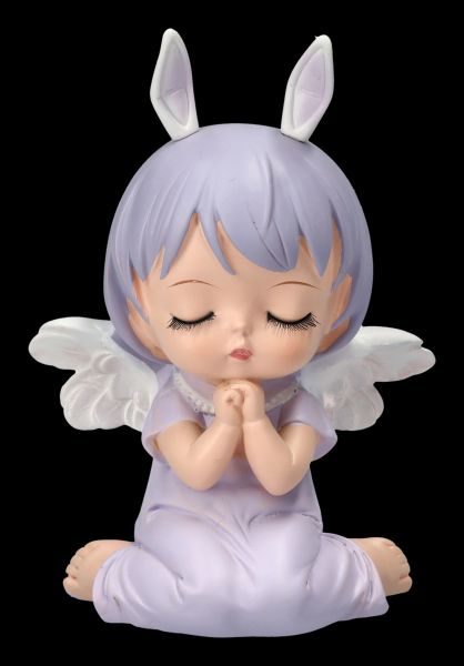 Engel Figur Engelchen Cherub Putte Betend auf den Knien 