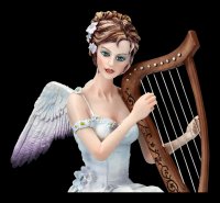 Angel Figurine with Harp - Chrous by Nene Thomas