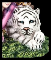 Fairy Figurine - Maritima with white Tiger