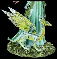 Elfen Figur mit Drache - Jewel of the Forest by Amy Brown