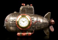 Steampunk Table Clock - Submarine
