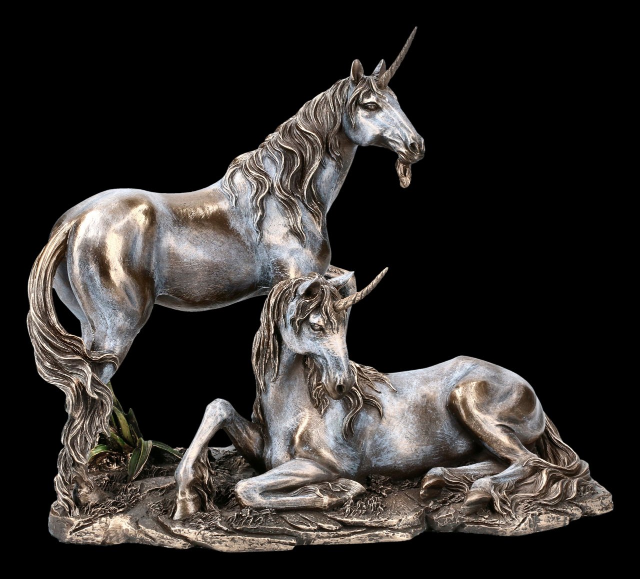 Unicorn Figurine - Couple at Rest