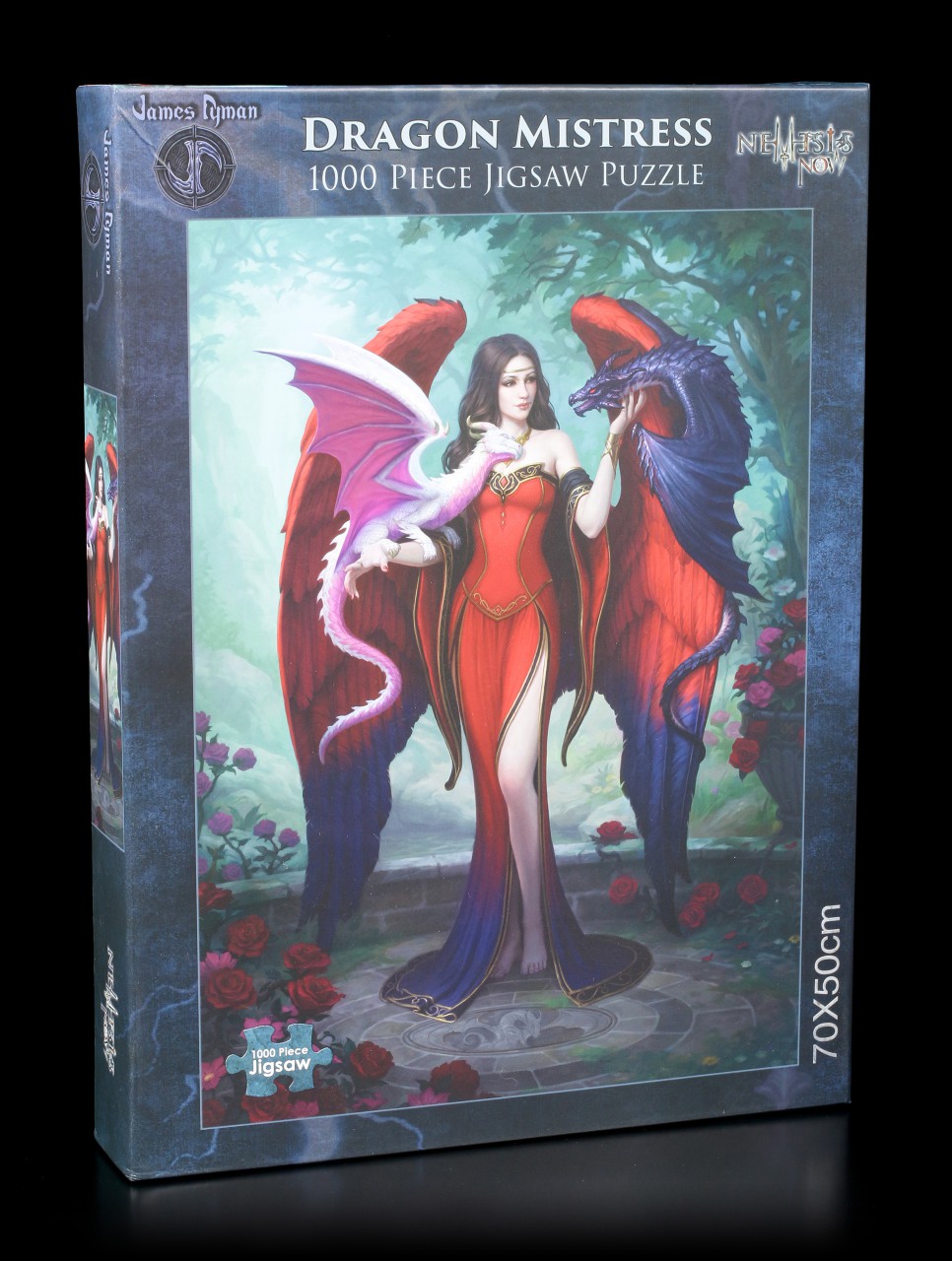 Puzzle mit Engel und Drachen - Dragon Mistress