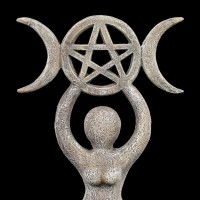 Spiral Göttin Figur - Steinoptik