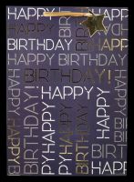 Gift Bag - Happy Birthday - Small Letters
