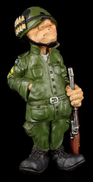Soldier - Funny Job Figurine