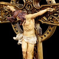 Weihwasserspender - Kruzifix mit Jesus