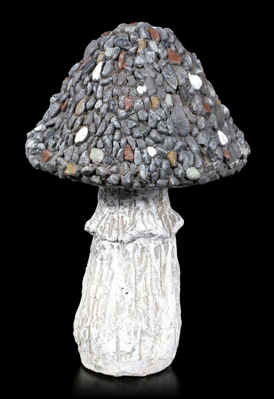 Garden Figurine - Mushroom in Stone Look