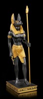 Egyptian Figurine - Anubis with Was-Sceptre