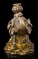 Feng Shui Figur - Elefant mit Goldstücken