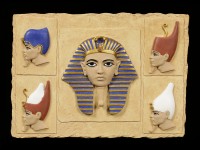 Wall Plaque - Pharao Crowns
