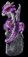 Dragon Figurine - Purple Guardian