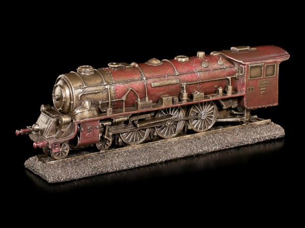 Rote Lokomotive - Deko Figur