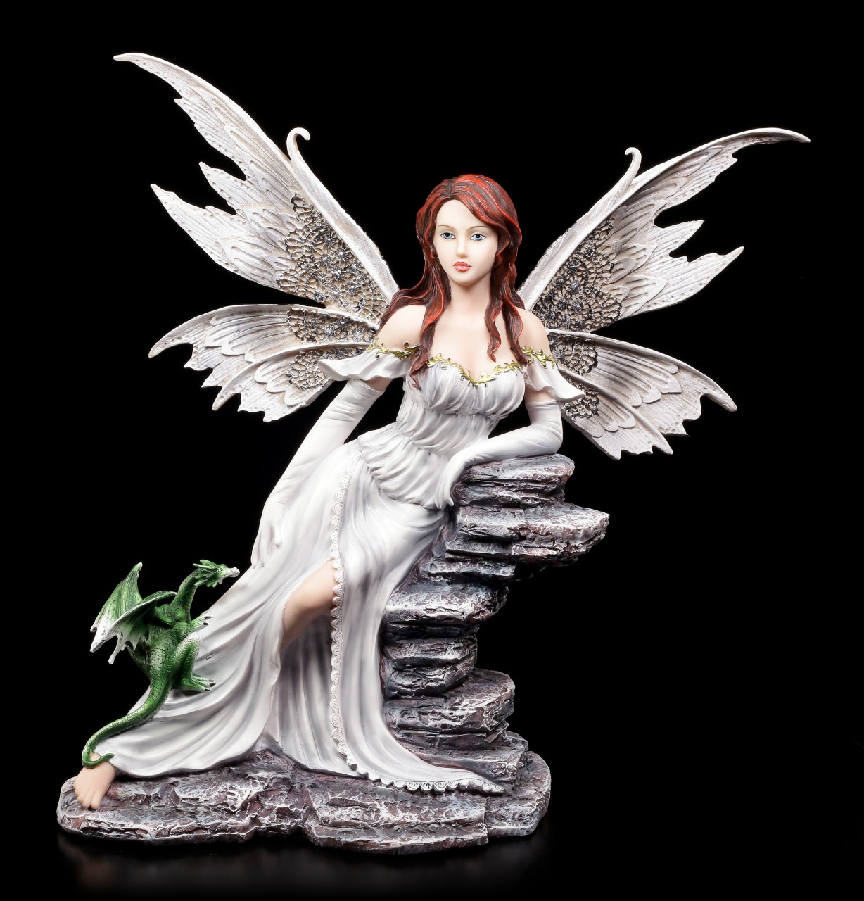 Fairy Figurine with Dragon - Miamiel