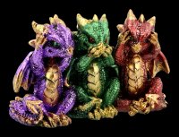 Colorful Dragon Figure - No Evil