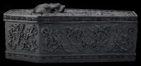 Box Coffin - Gothic Skull