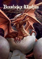 Dragon Birthday Card - Birthling