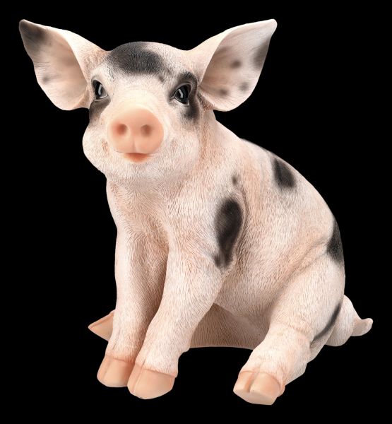 Pig Figurine - Spotted Piglet