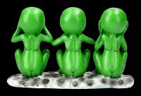 Alien Figurines - Three Wise Martians
