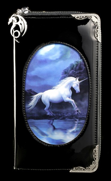 Fantasy Purse with 3D Picture - Moonlight Unicorn