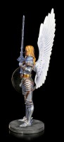 Erzengel Michael Figur mit Schwert und Schild