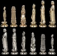 Chess Figurines Romans – Caesar Metal Large