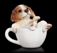 Dog in Cup mini - Spaniel Puppy