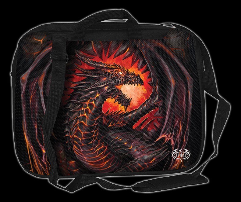 Dragon Furnace - Spiral Laptop Shoulder Bag