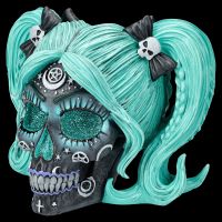 Skull Figurine - Drop Dead Gorgeous - Cute and Cosmic